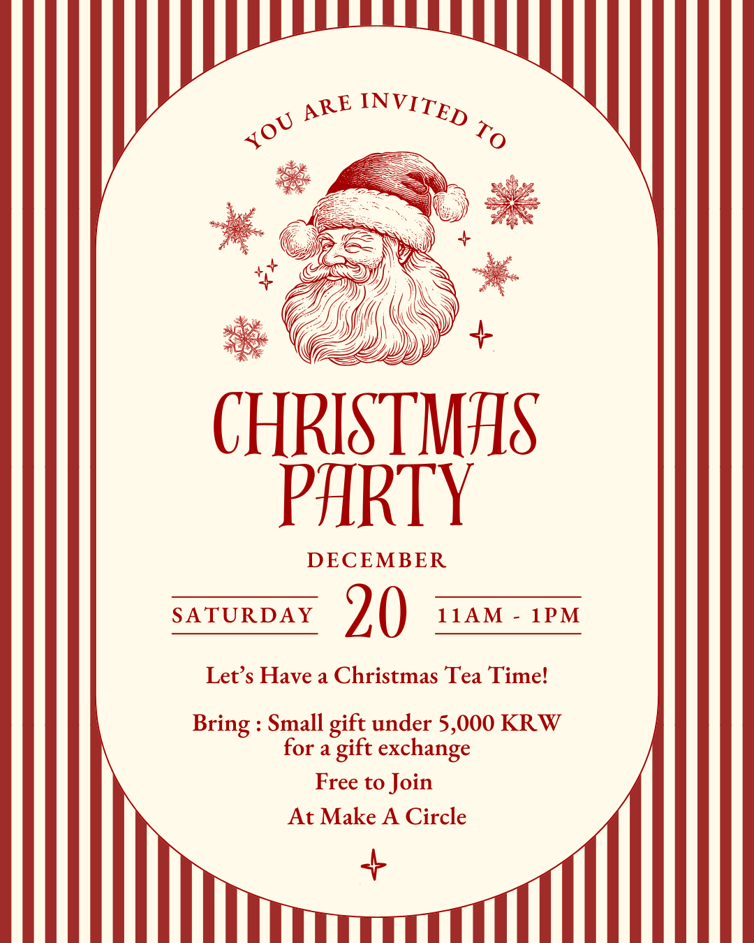 Christmas Party Poster