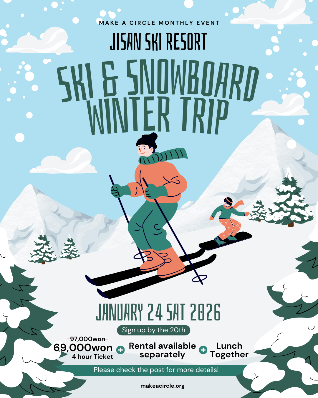 Ski Trip Poster
